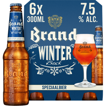 Brand Winterbock Bier 6x300ml bij Jumbo