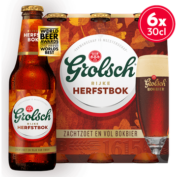 Grolsch Herfstbok 6x300ml bij Jumbo
